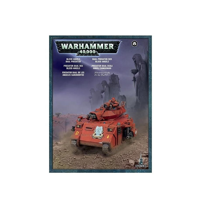 Warhammer 40K: Blood Angels - Baal Predator - for just $65! 