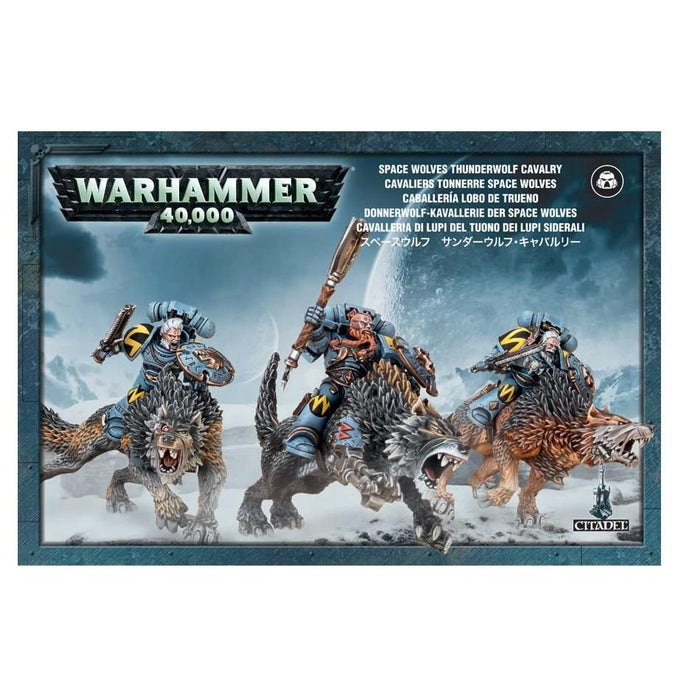 Warhammer 40K: Space Woves - Thunderwolf Cavalry - for just $65! 