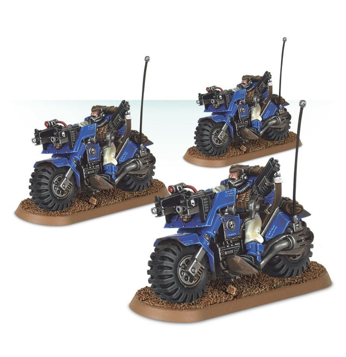 Warhammer 40K: Space Marines Scout Bike Squad - for just $40! 