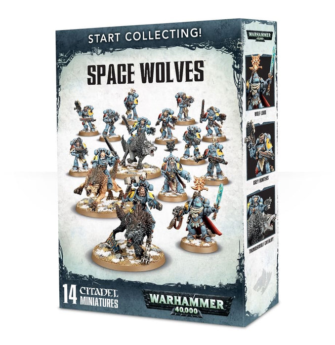 Warhammer 40K: Start Collecting! Space Wolves - for just $85! 