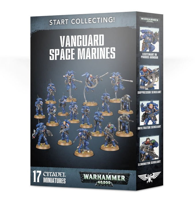 Warhammer 40K: Start Collecting! Vanguard Space Marines - for just $95! 