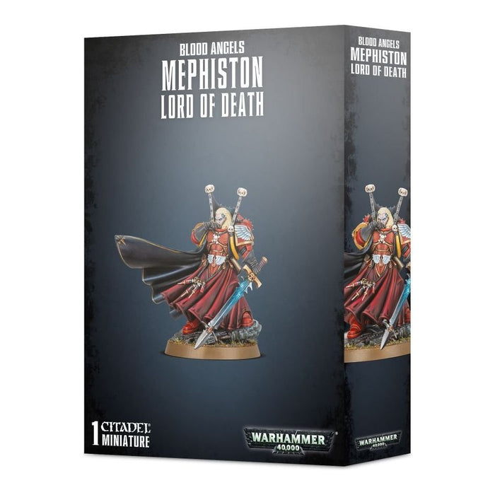 Warhammer 40K: Blood Angels Mephiston, Lord of Death - Premium Miniatures - Just $45! Shop now at Retro Gaming of Denver