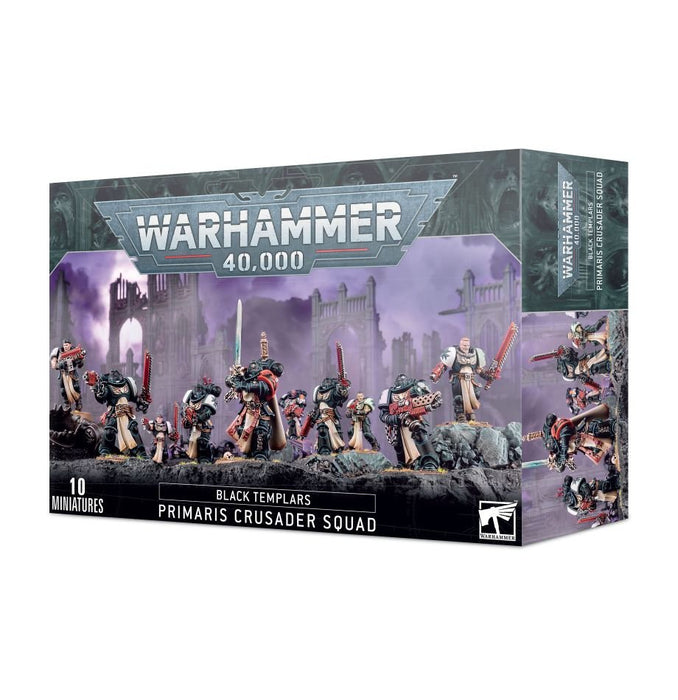 Warhammer 40K: Black Templars - Primaris Crusader Squad - for just $65! 