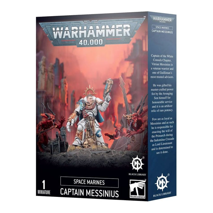 Warhammer 40K: Space Marine - Captain Messinius - Just $42! Shop now at Retro Gaming of Denver