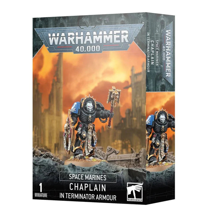 Warhammer 40K: Space Marines - Chaplain in Terminator Armour - for just $47! 