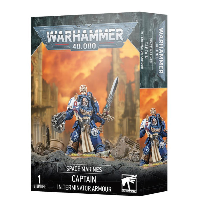 Warhammer 40K: Space Marines - Captain in Terminator Armour - Just $44! Shop now at Retro Gaming of Denver