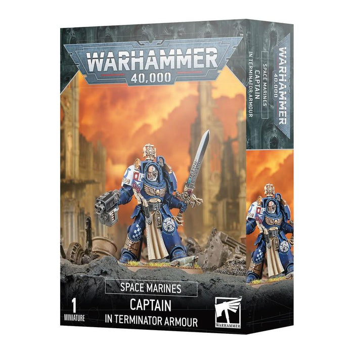 Warhammer 40K: Space Marine - Captain in Terminator Armour - Just $44! Shop now at Retro Gaming of Denver