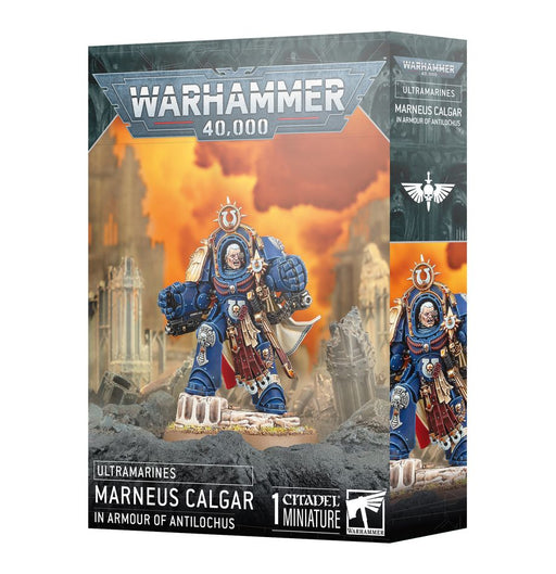 Warhammer 40k: Ultramarines - Marneus Calgar in Armour of Antilochus - for just $55.49! 