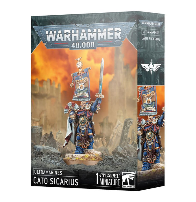 Warhammer 40k: Ultramarines - Cato Sicarius - for just $47.99! 
