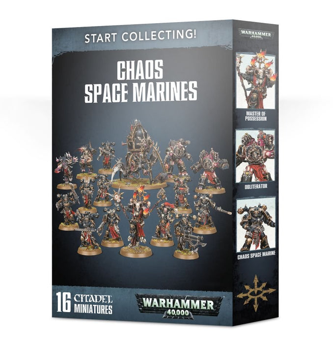 Warhammer 40K: Start Collecting! Chaos Space Marines - for just $110! 