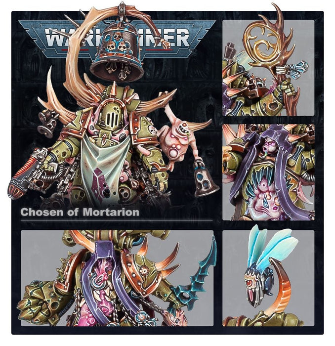 Warhammer 40K: Space Marines Death Guard Chosen of Mortarion - for just $70! 