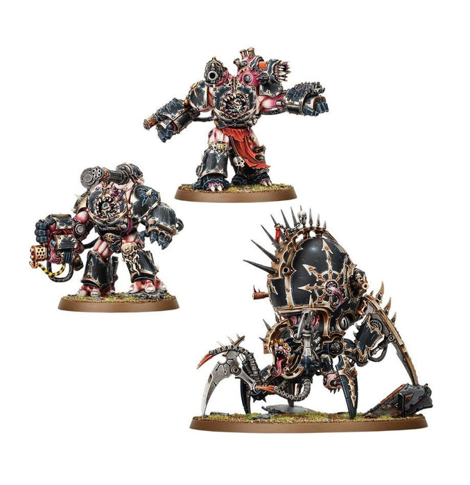 Warhammer 40K: Chaos Space Marines - Warpforged Venomcrawler & Obliterators - for just $75! 