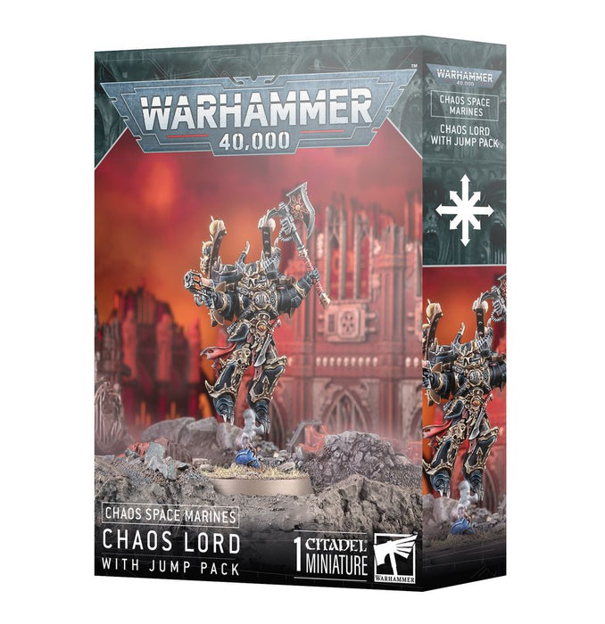 Warhammer 40K: Chaos Space Marines - Chaos Lord with Jump Pack - for just $43.50! 