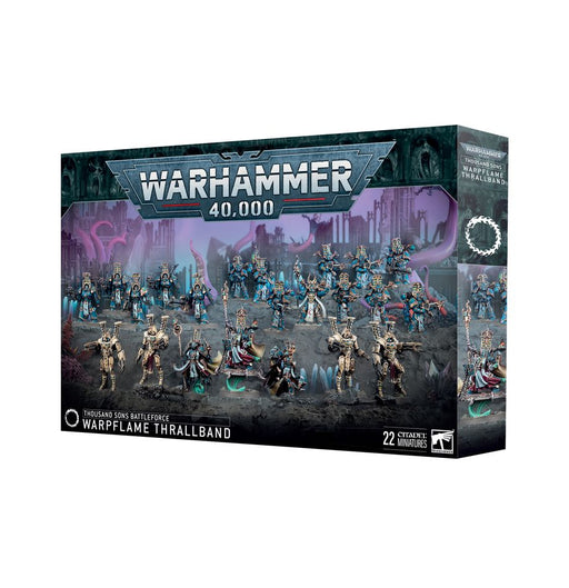 Warhammer 40k: Warpflame Thrallband - Thousand Sons Battleforce - for just $209.99! 
