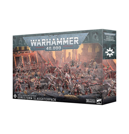 Warhammer 40k: World Eaters - Gorestorm Slaughterpack Battleforce - for just $239.99! 