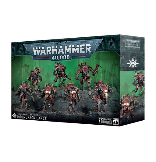 Warhammer 40k: Chaos Knights - Houndpack Lance - for just $239.99! 