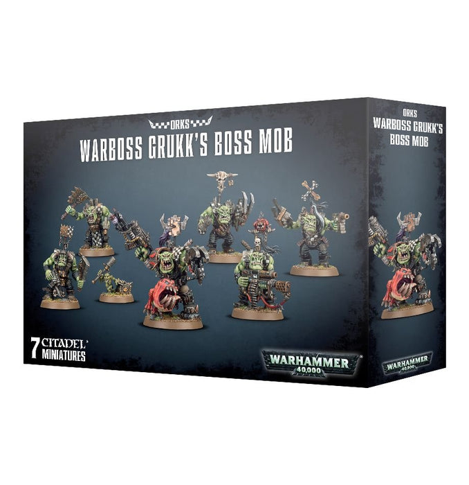 Warhammer 40K: Ork - Warboss Grukk's Boss Mob - for just $50! 