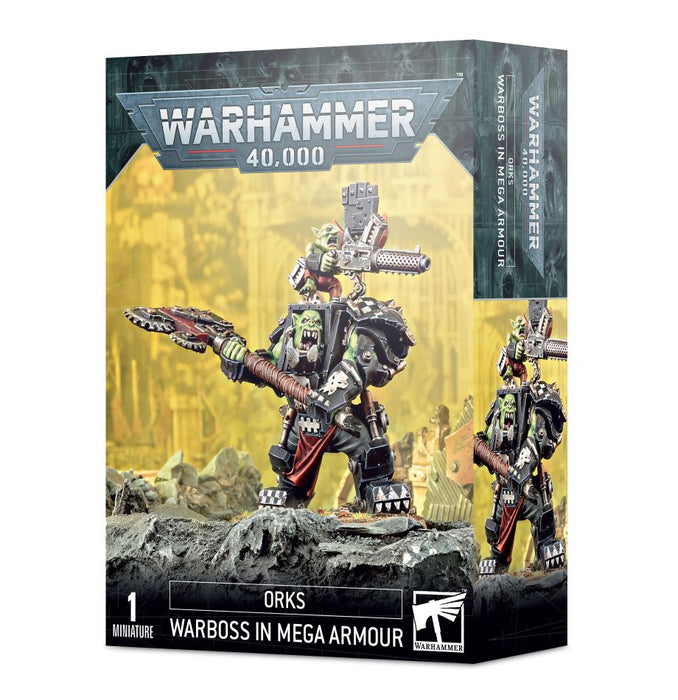 Warhammer 40K: Ork - Warboss in Mega Armour - for just $43.50! 