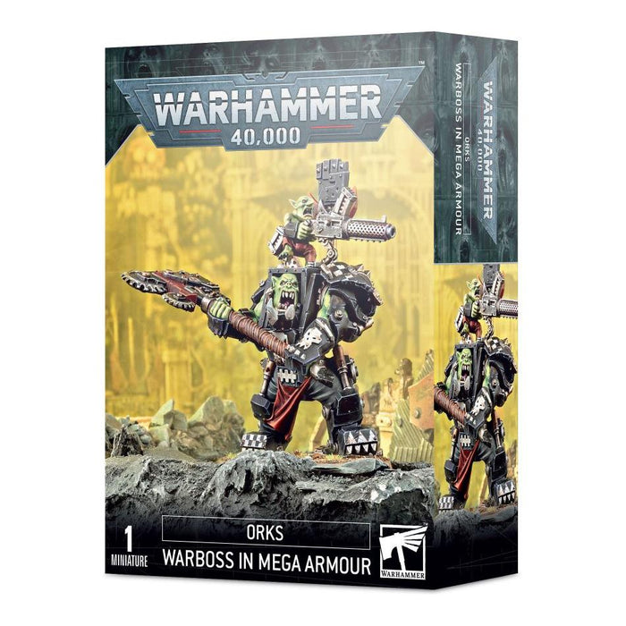 Warhammer 40K: Ork - Warboss in Mega Armour - Just $42! Shop now at Retro Gaming of Denver