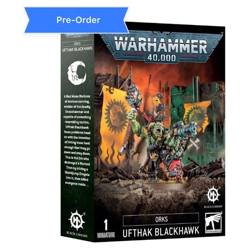 Warhammer 40K: Ork - Ufthak Blackhawk - Premium Miniatures - Just $45! Shop now at Retro Gaming of Denver