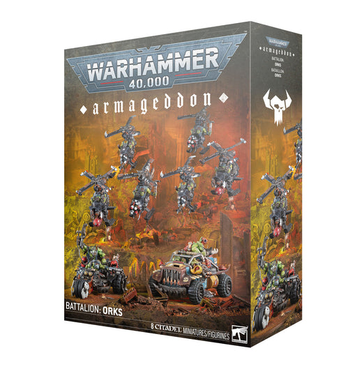 Warhammer 40k: Orks - Armageddon Battalion - for just $169.99! 