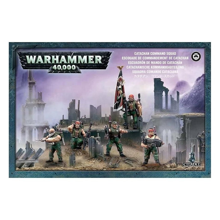 Warhammer 40K: Astra Militarum - Catachan Command Squad - Just $35! Shop now at Retro Gaming of Denver