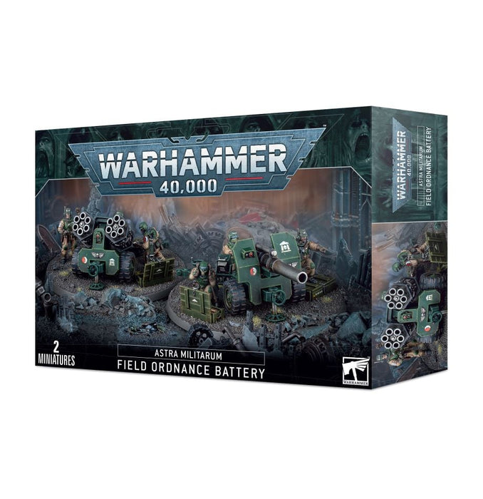 Warhammer 40K: Astra Militarum - Field Ordnance Battery - for just $60! 