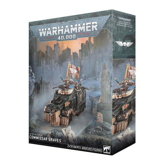 Warhammer 40k: Astra Militarum - Commissar Graves - for just $101.99! 