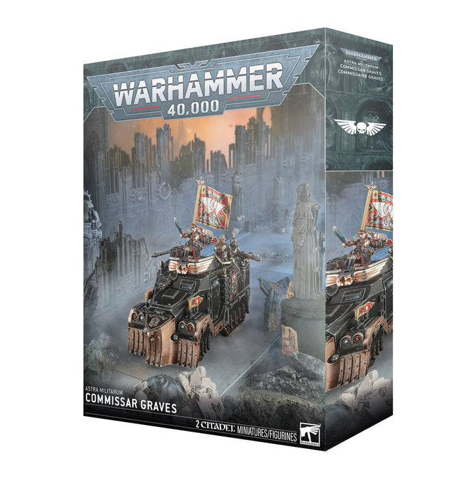 Warhammer 40k: Astra Militarum - Commissar Graves - for just $101.99! 