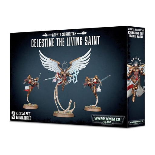 Warhammer 40K: Adepta Sororitas - Celestine, the Living Saint - Premium Miniatures - Just $60! Shop now at Retro Gaming of Denver