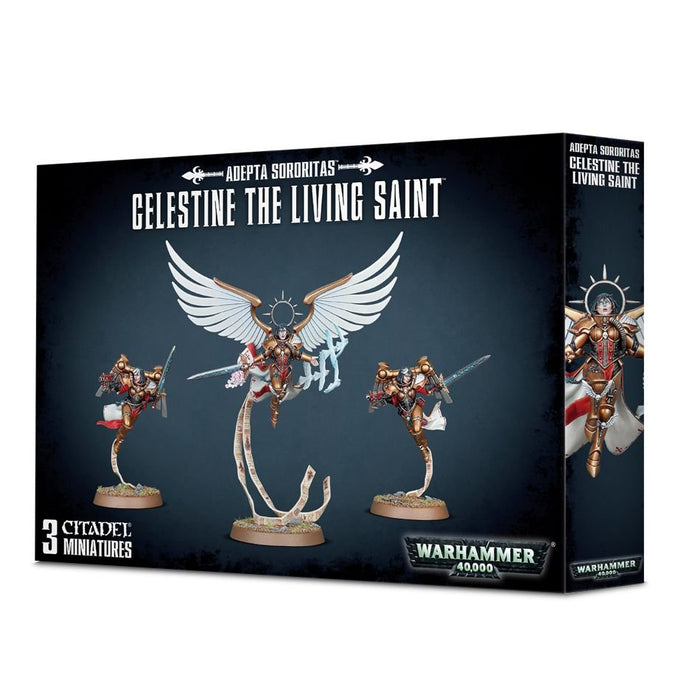 Warhammer 40K: Adepta Sororitas - Celestine, the Living Saint - for just $65! 