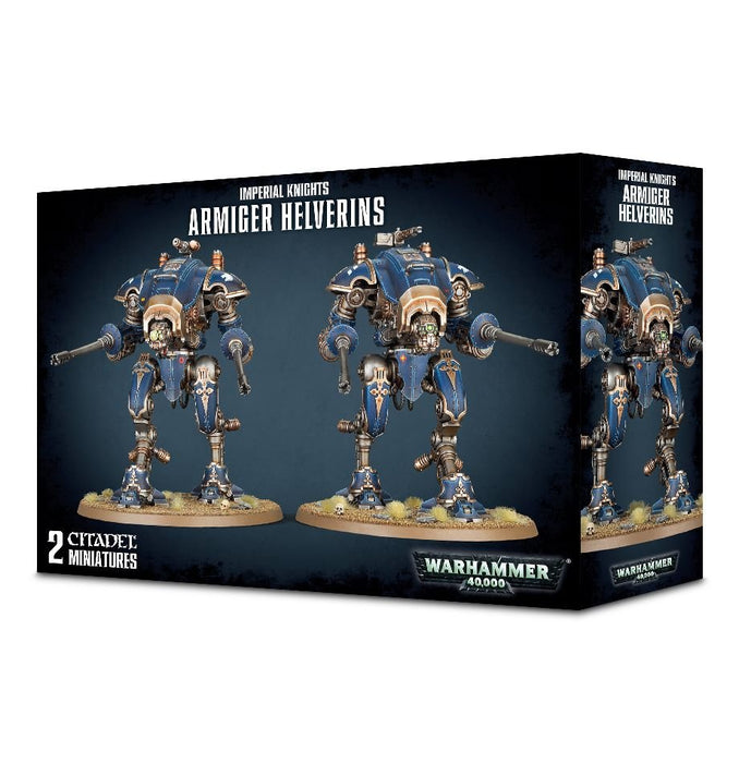 Warhammer 40K: Imperial Knights - Armiger Helverins - for just $85! 
