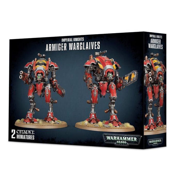 Warhammer 40K: Imperial Knights - Armiger Warglaives - for just $85! 