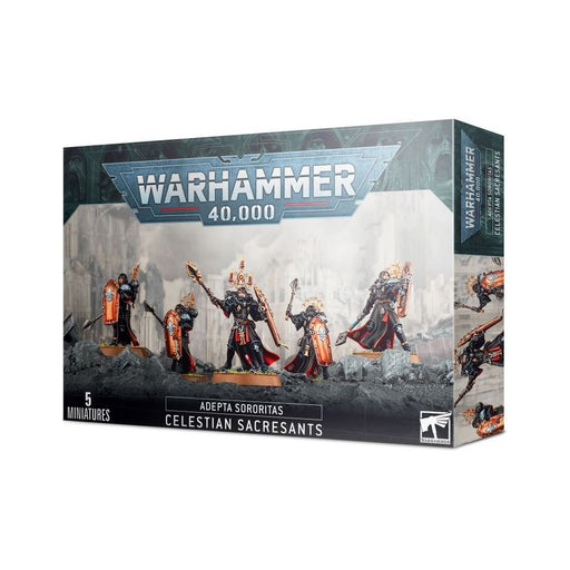 Warhammer 40K: Adepta Sororitas - Celestian Sacresants - Premium Miniatures - Just $60! Shop now at Retro Gaming of Denver
