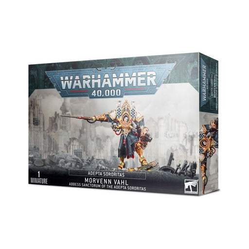 Warhammer 40K: Adepta Sororitas - Morvenn Vahl, Abbess Sanctorum - Premium Miniatures - Just $60! Shop now at Retro Gaming of Denver