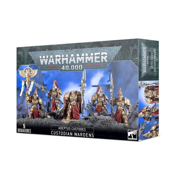 Warhammer 40k - Adeptus Custodes - Custodian Wardens - for just $51.99! 