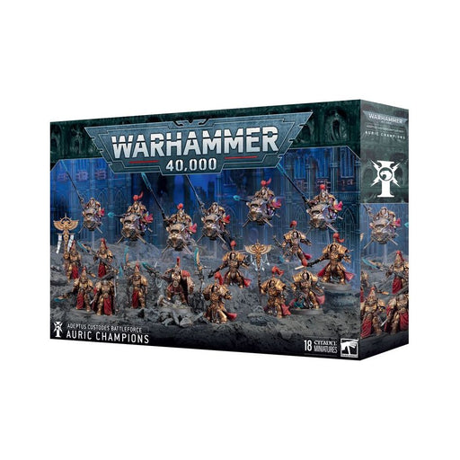 Warhammer 40K: Adeptus Custodes Battleforce - Auric Champions - Premium Miniatures - Just $210! Shop now at Retro Gaming of Denver
