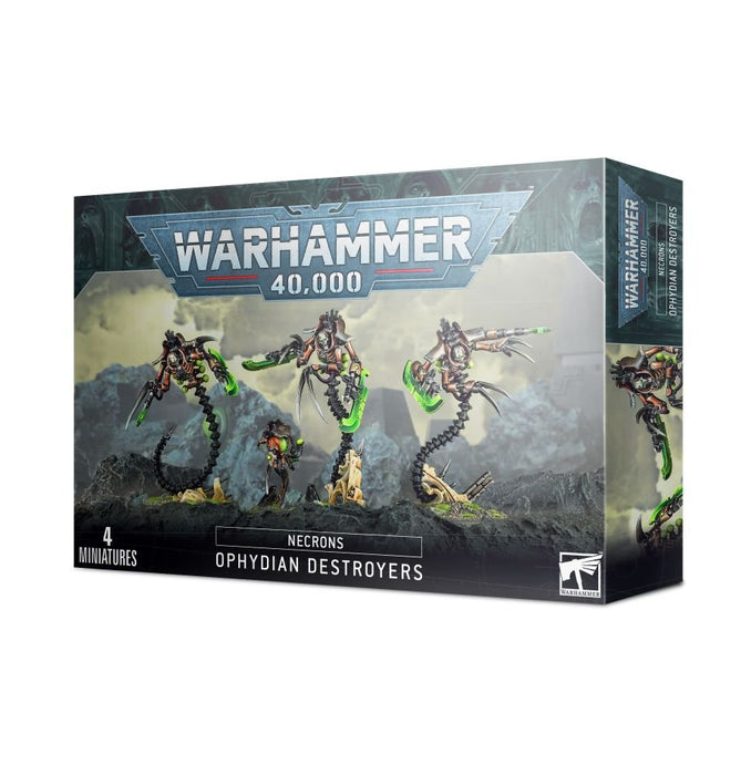 Warhammer 40K: Necron - Ophydian Destroyers - for just $65! 