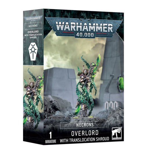 Warhammer 40k: Necrons - Overlord with Translocation Shroud - for just $37.99! 