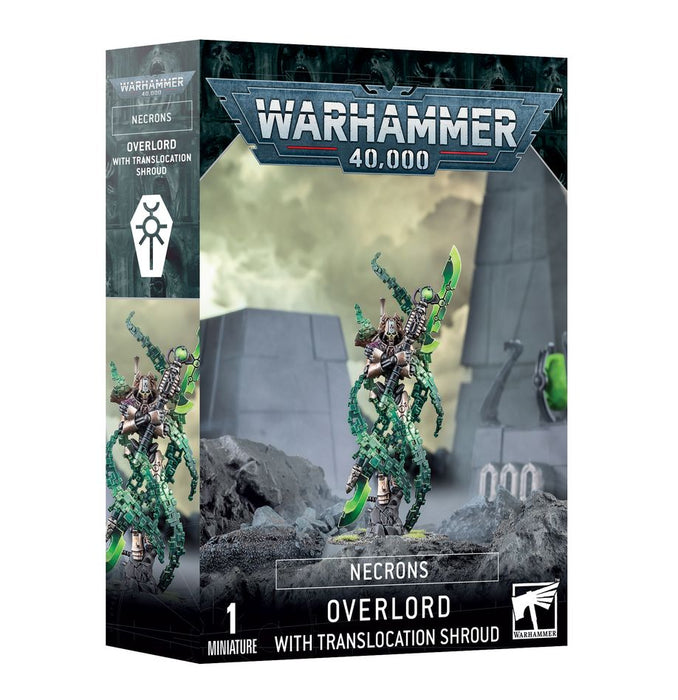 Warhammer 40k Necrons: Overlord with Translocation Shroud - for just $37.99! 