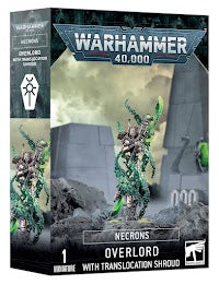 Warhammer 40K: Necron - Overlord with Translocation Shroud - for just $42! 