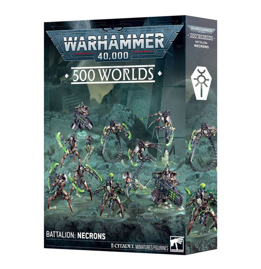 Warhammer 40k: Necrons - 500 Worlds Battalion - for just $169.99! 