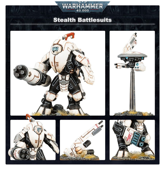 Warhammer: 40k - T'au Empire - Stealth Battlesuits - for just $29.99! 