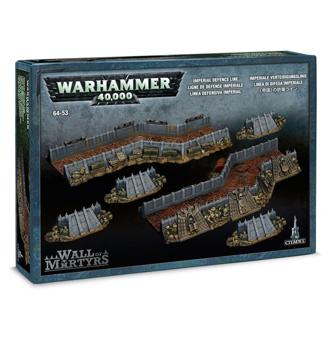Warhammer 40K: Wall of Martyrs - Imperial Defence Line - for just $49! 