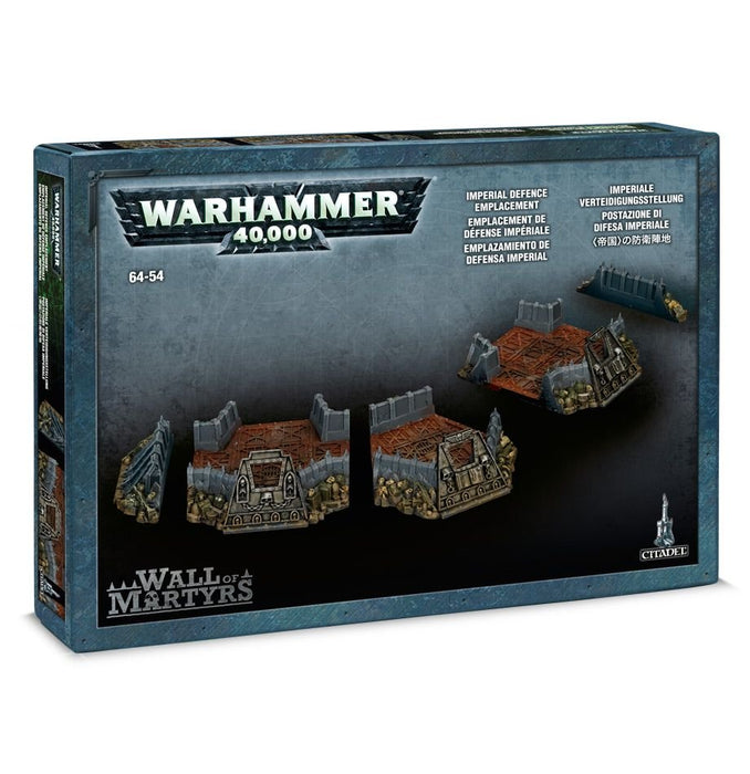 Warhammer 40K: Wall of Martyrs - Imperial Defence Emplacement - for just $39! 