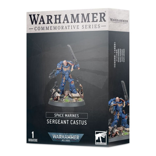 Warhammer 40K:  Space Marine Sergeant Castus - Premium Miniatures - Just $25! Shop now at Retro Gaming of Denver