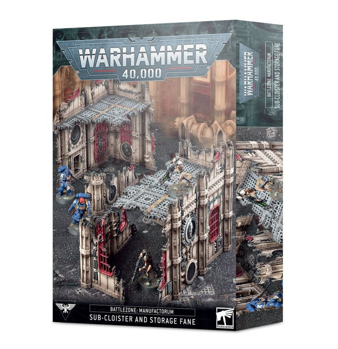 Warhammer 40K: Battlezone - Manufactorum Sub-Cloister and Storage Fane - for just $60! 
