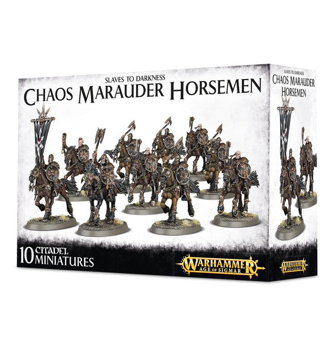 Warhammer: Slaves to Darkness - Chaos Marauder Horsemen - for just $50! 
