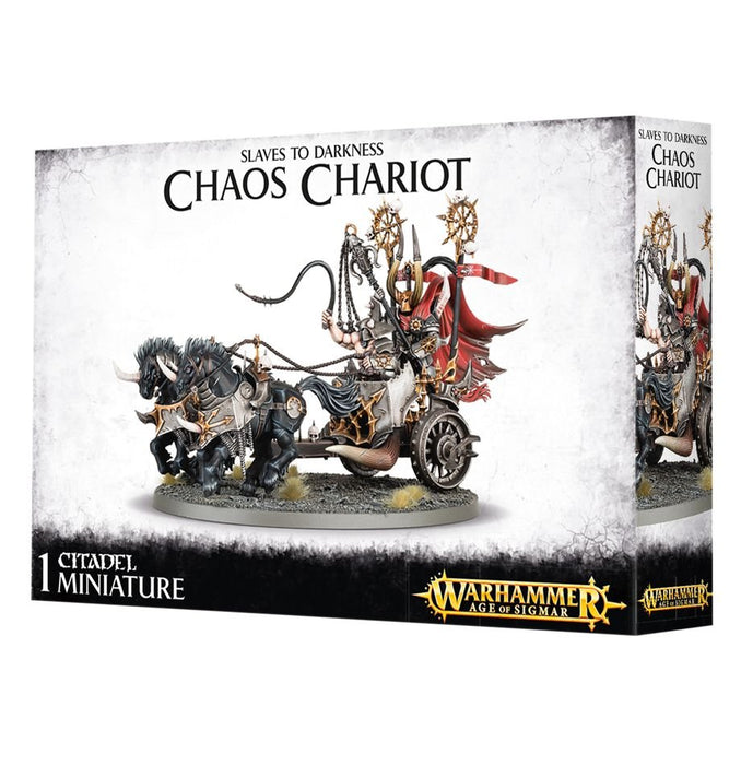 Warhammer: Slaves to Darkness - Chaos Chariot/Gorebeast Chariot - for just $40! 
