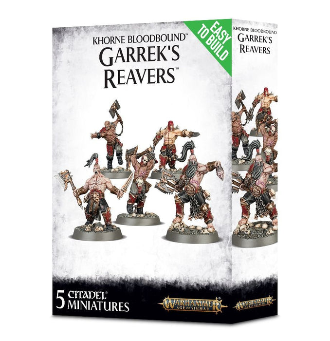 Warhammer: Blades of Khorne - Khorne Bloodbound Garrek’s Reavers - for just $25! 